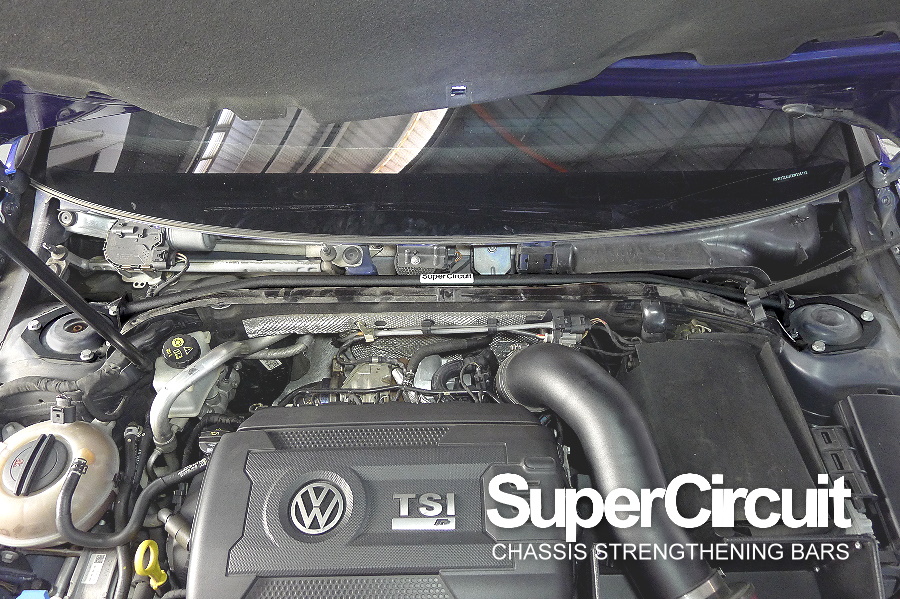 SUPERCIRCUIT CHASSIS STRENGTHENING BARS Volkswagen Golf 7 R Front