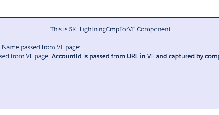 Salesforce Stuff: Adding Lightning Components in VF Page and Passing ...