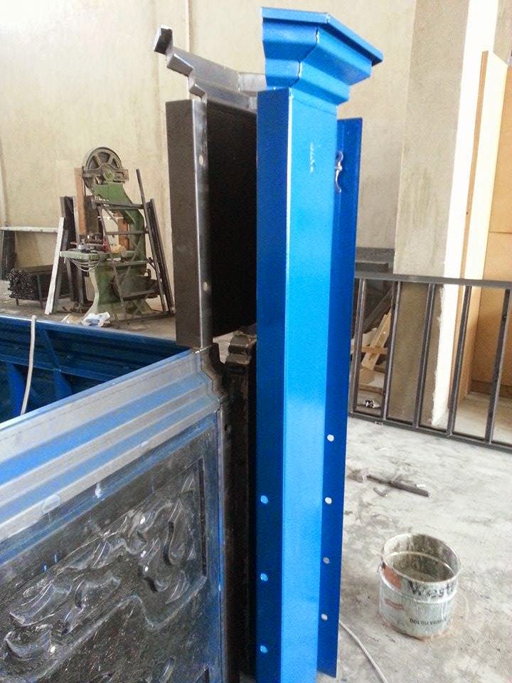 İkinci El Bahçe Duvarı Kalıpları ve Desenli beton kalıpları İkinci el İkinci El Bahçe Duvarı Kalıpları ve Desenli beton kalıpları İkinci el
