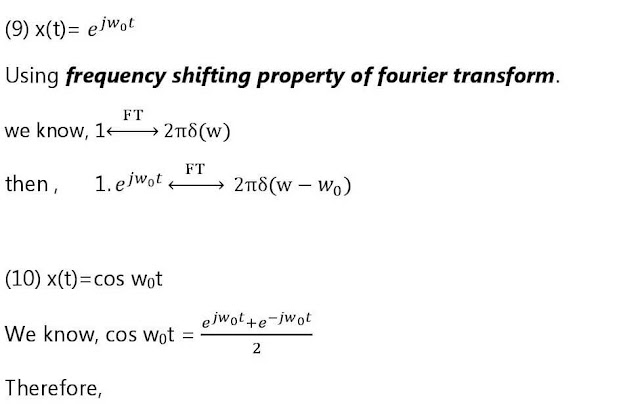 Fourier Transform Solved Examples ELECTRICAL SIMPLE
