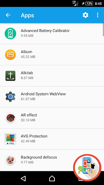 Apps Setting Sony Xperia Android Marshmallow 6.0.1 23.5.A.0.570