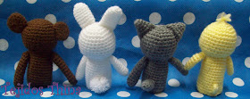 TÍTERES DE DEDO AMIGURUMI