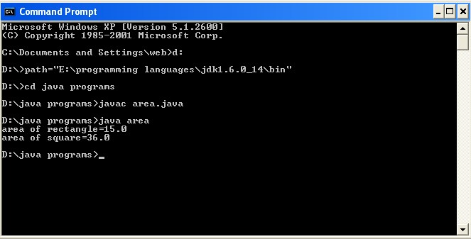 Java program to illustrate method overloading ~ TechieTopics