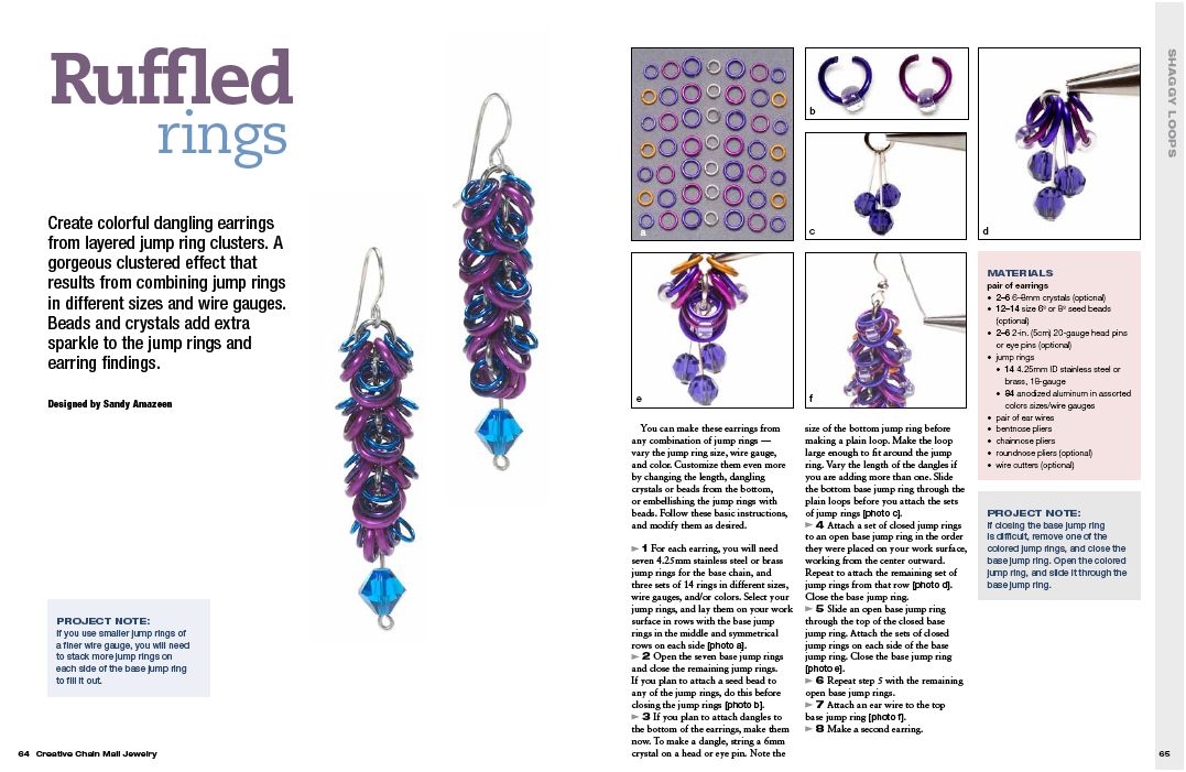 Book Review - Creative Chain Mail Jewelry / The Beading Gem