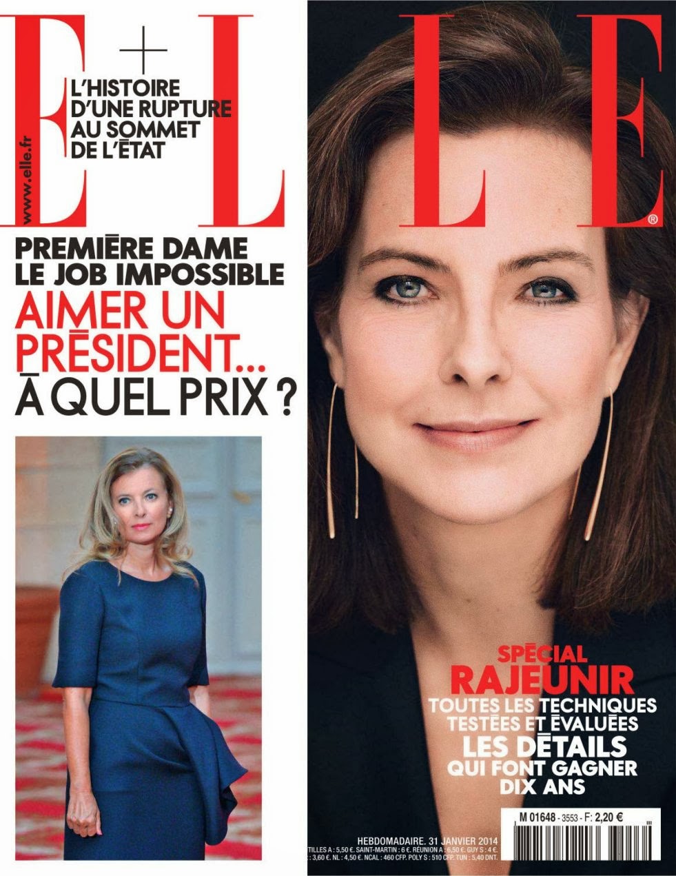 Carole Bouquet HQ Pictures Elle France Magazine Photoshoot January 2014 ...