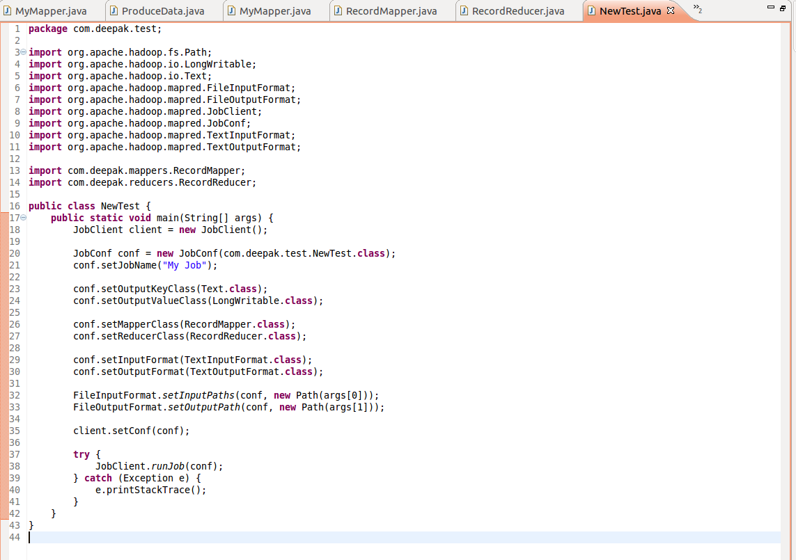 Everything related to Hadoop: How to write MapReduce program in JAVA