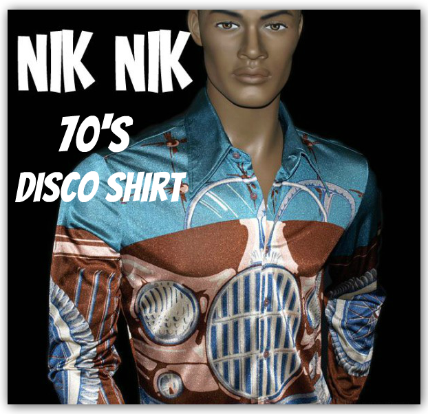 Styles Of The 70's Polyester Nik Disco Shirts Being Ron ]