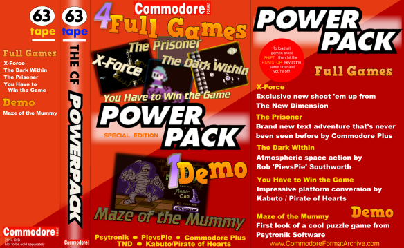 Commodore Format Power Pack