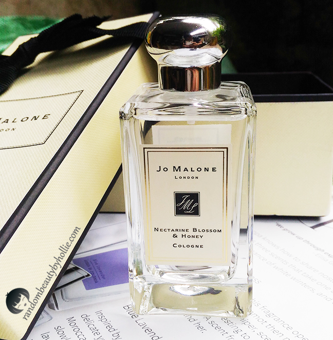 Random Beauty by Hollie Jo Malone Nectarine Blossom & Honey Review