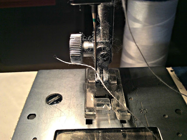Threading a needle