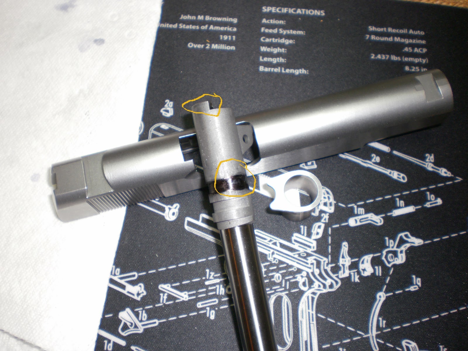 New Jovian Thunderbolt Gun Skool, barrel lockup.