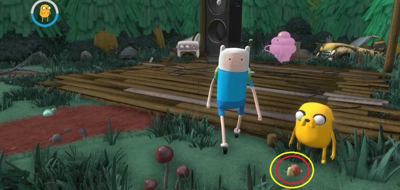 My Little Adventure Adventure Time Finn & Jake Investigations Snail