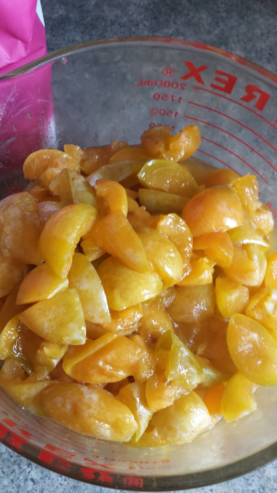 Snappily Ever After Yellow Plum Pectin Free Freezer Jam