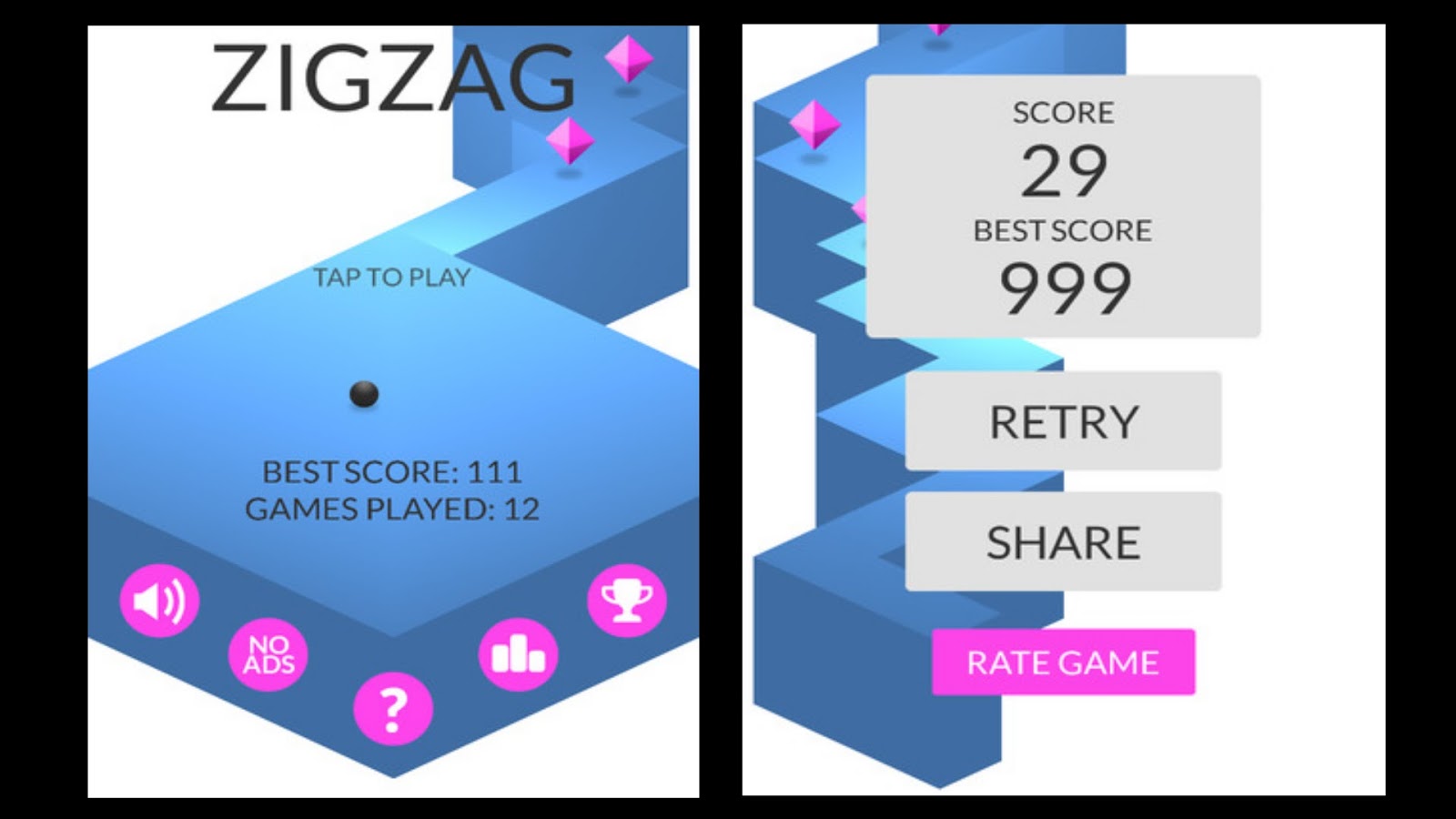 Free Download ZigZag Game Apps For Laptop, Pc, Desktop Windows 7, 8, 10