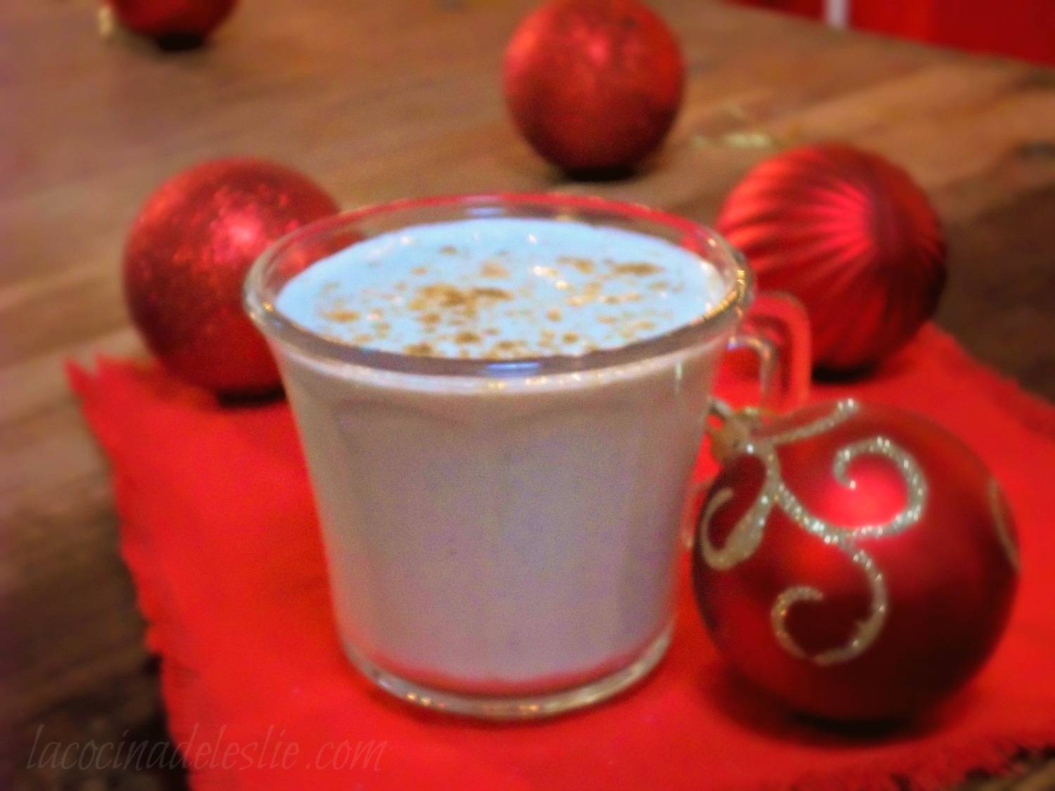 Homemade Eggnog w/ Maizena {She Made/Ella Hace} La Cocina de Leslie