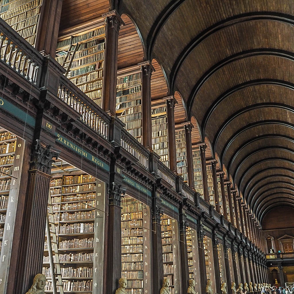 Trinity library Dublin