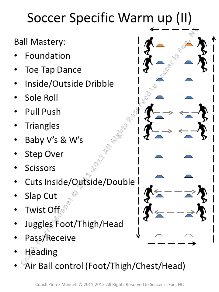 Soccer is Fun Time to Warmup...