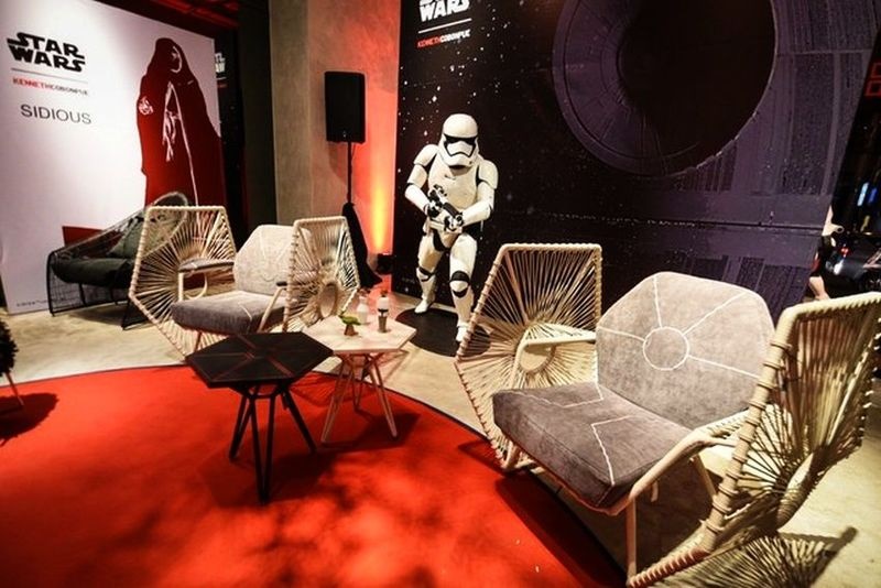 Guardería Posesión Himno Galaxy Fantasy: Muebles de Star Wars de estilo retro