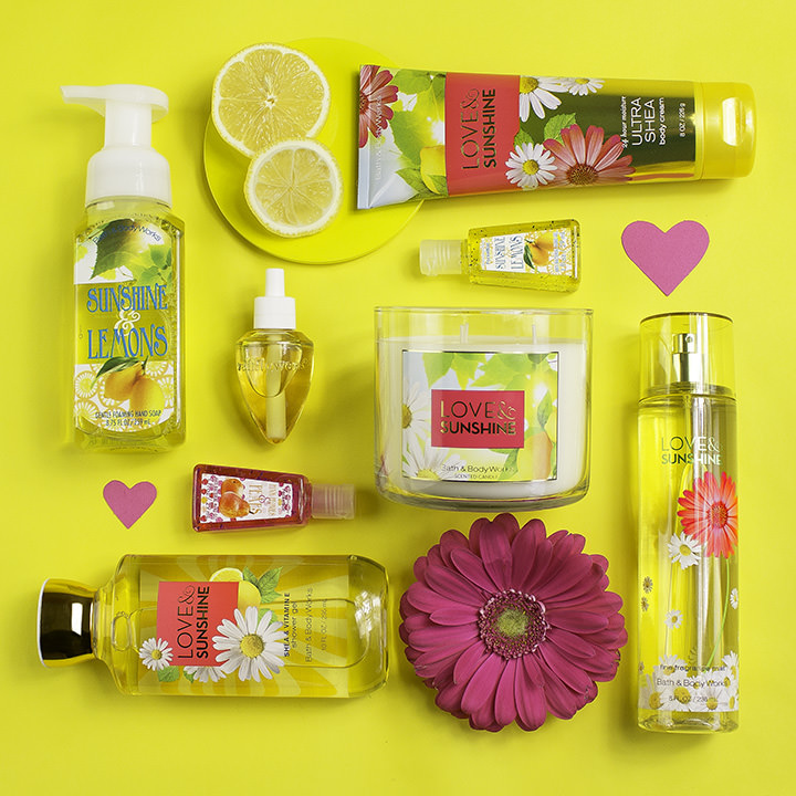 Plus Size Kitten Bath and Body Works Love & Sunshine Signature Collection
