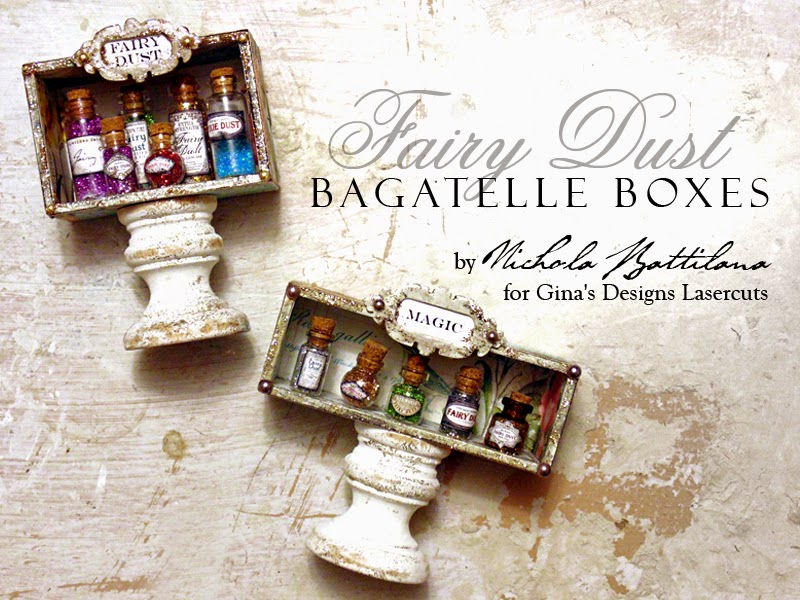 Fairy Dust Boxes with video tutorial - Nichola Battilana