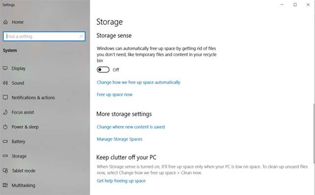 Apa Fungsi Storage Sense Pada Windows 10 October 2018 Update? Apa Fungsi Storage Sense Pada Windows 10 October 2018 Update?