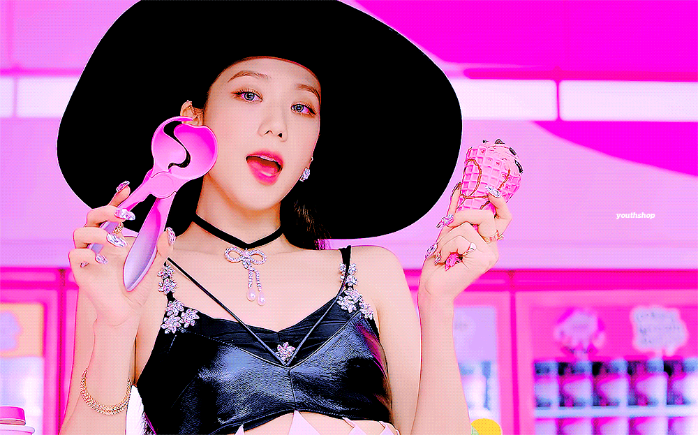 블랙핑크 지수 Ice Cream M/V 미모 - 꾸르