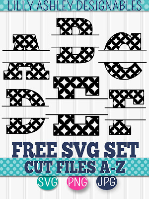 Quick Tip How To Make A Split Monogram And Where To Find The Free Ones