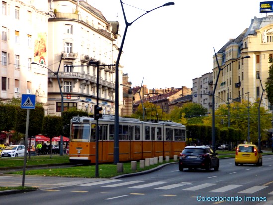 Tranvía en Budapest