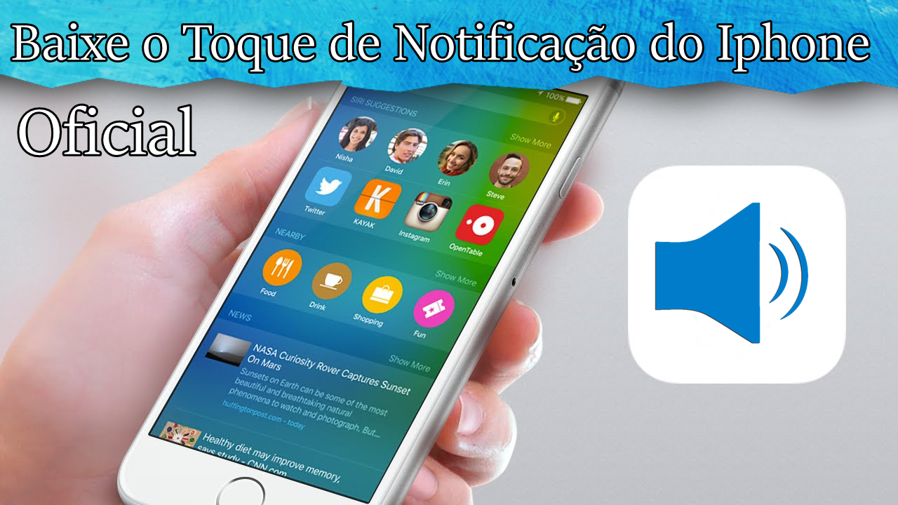 Baixar o Ringtone de Notificação do Iphone Oficial Ding Midia