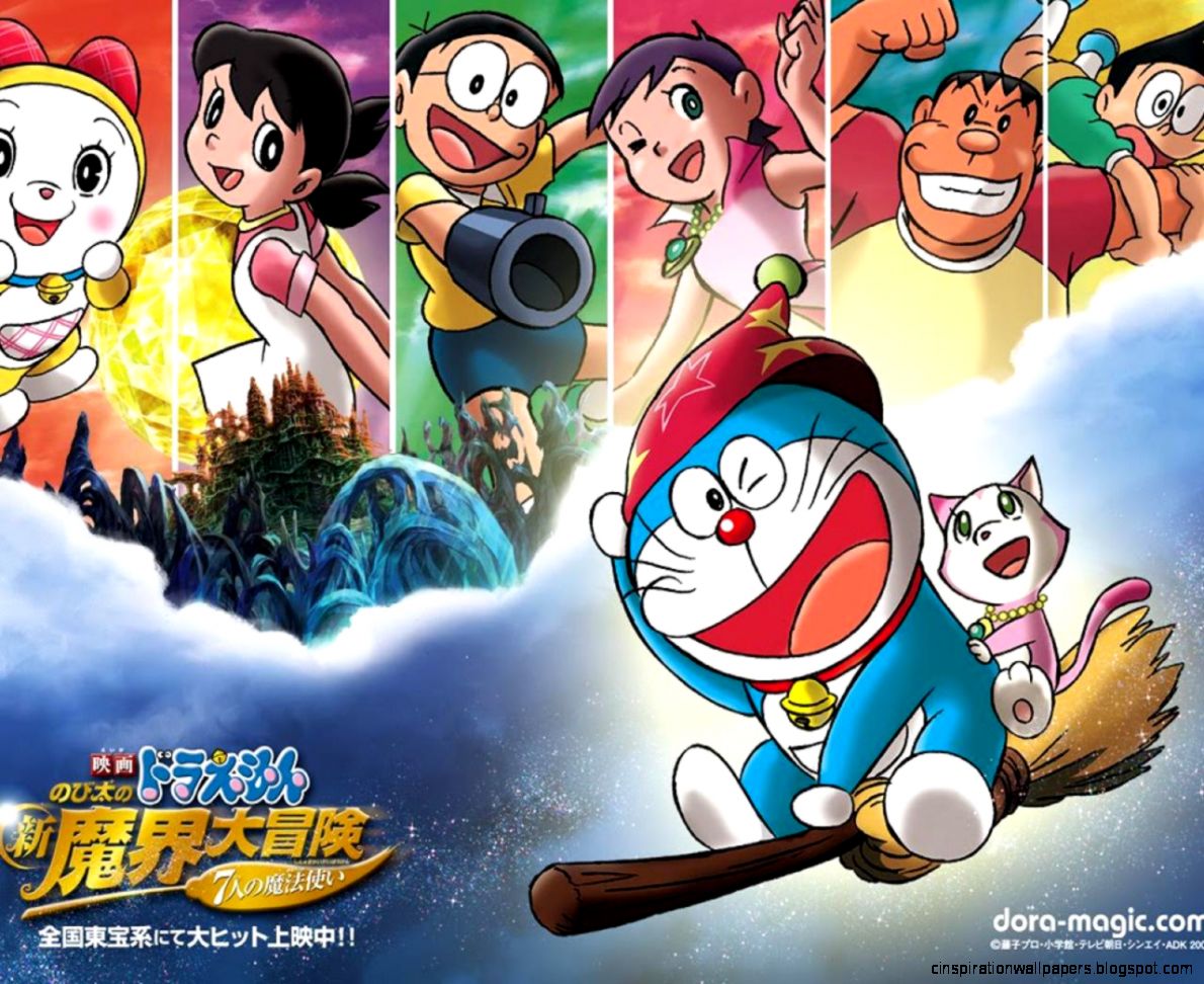 Doraemon and Friends Wallpaper Free For Computer  Cartoons Images