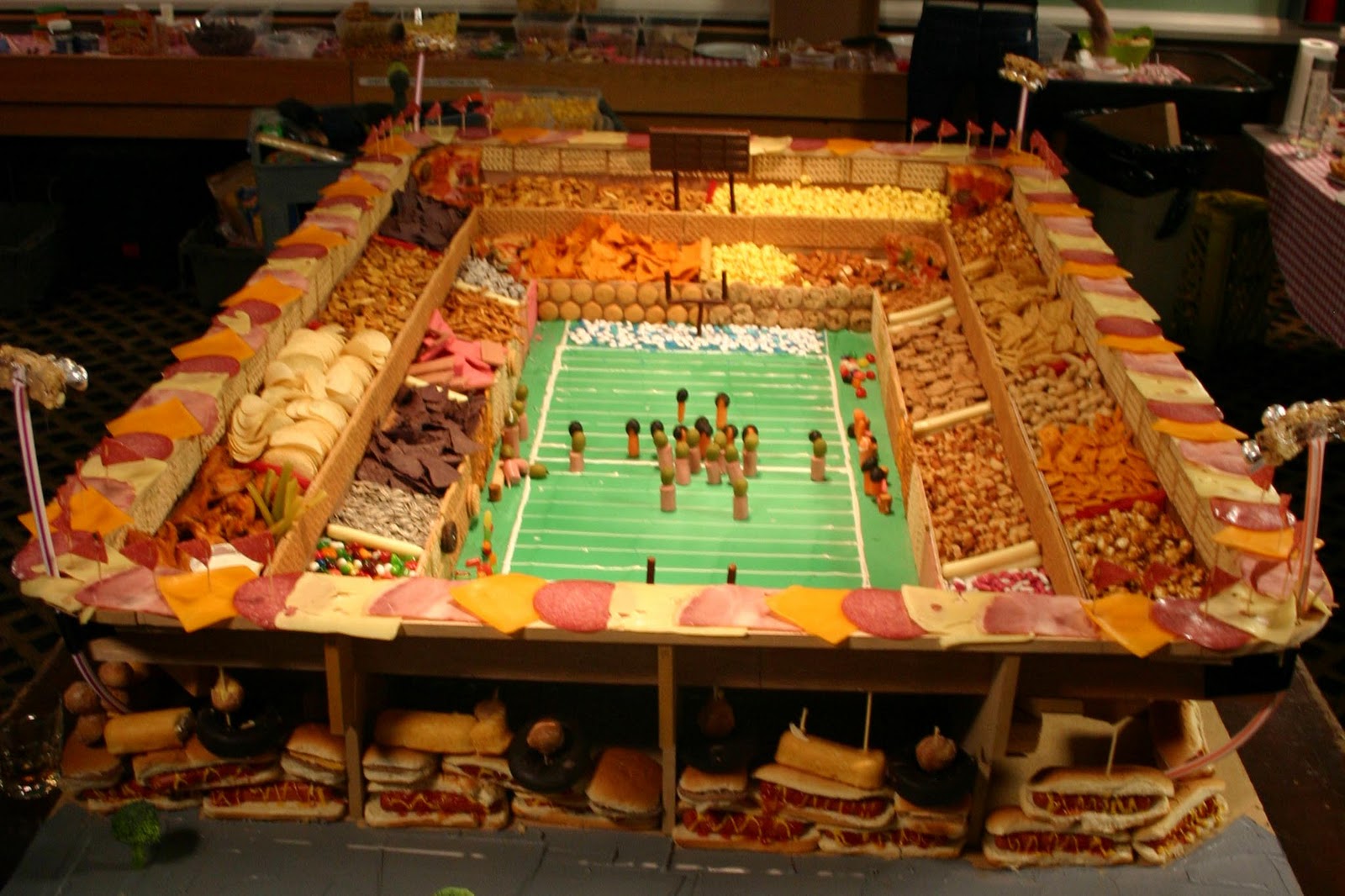 World's Greatest Super Bowl Snack Tray