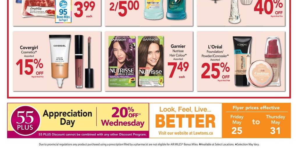 lawtons drugs weekly flyer may 25 31 2018 lawtons nl flyer