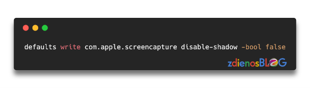 Cara Cepat Disable Drop Shadow saat Screenshot di MacOSX