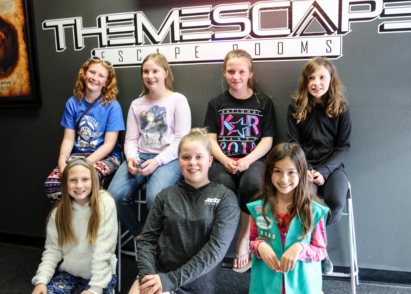 meyered...with children girl scouts escape room