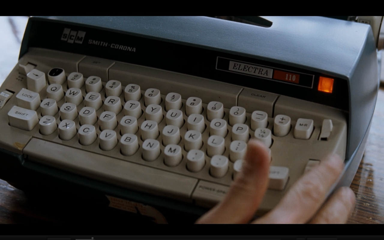 to the Typosphere Typewriters in film