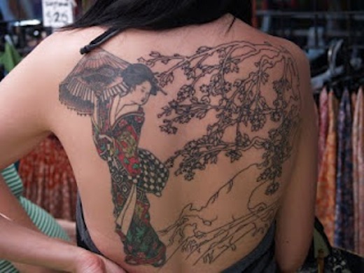 Tatuagem de gueixa Posted in Cultura japonesa Curiosidades tattoo