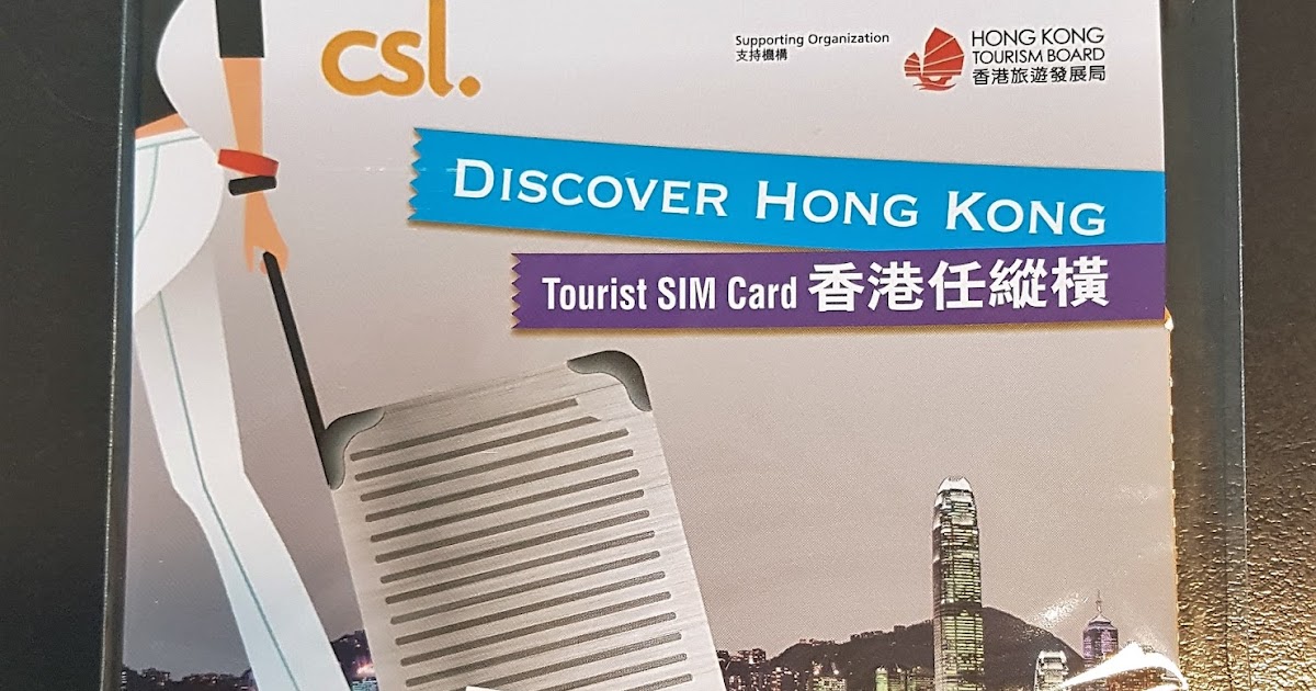 PCCWHKT Discover Hong Kong Tourist SIM Card Hong Kong Trip! The