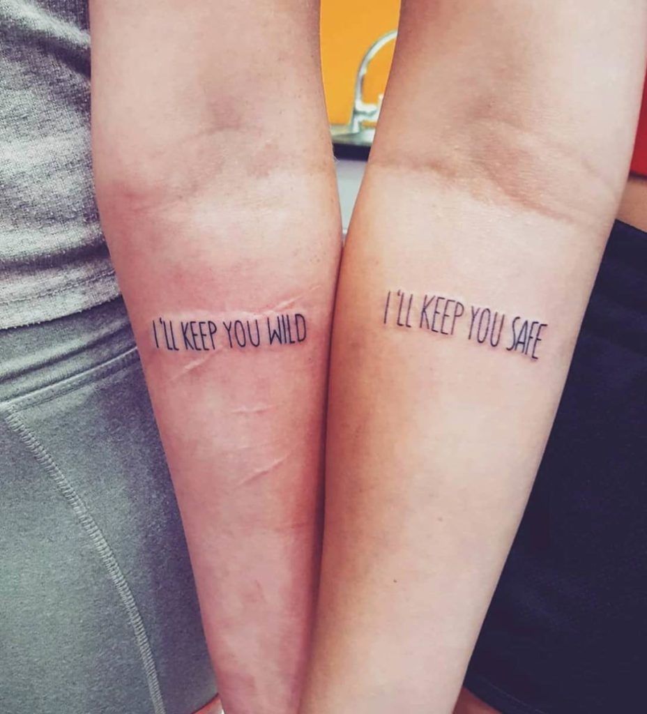 250+ Matching Best Friend Tattoos For Boy and Girl (2020) Small