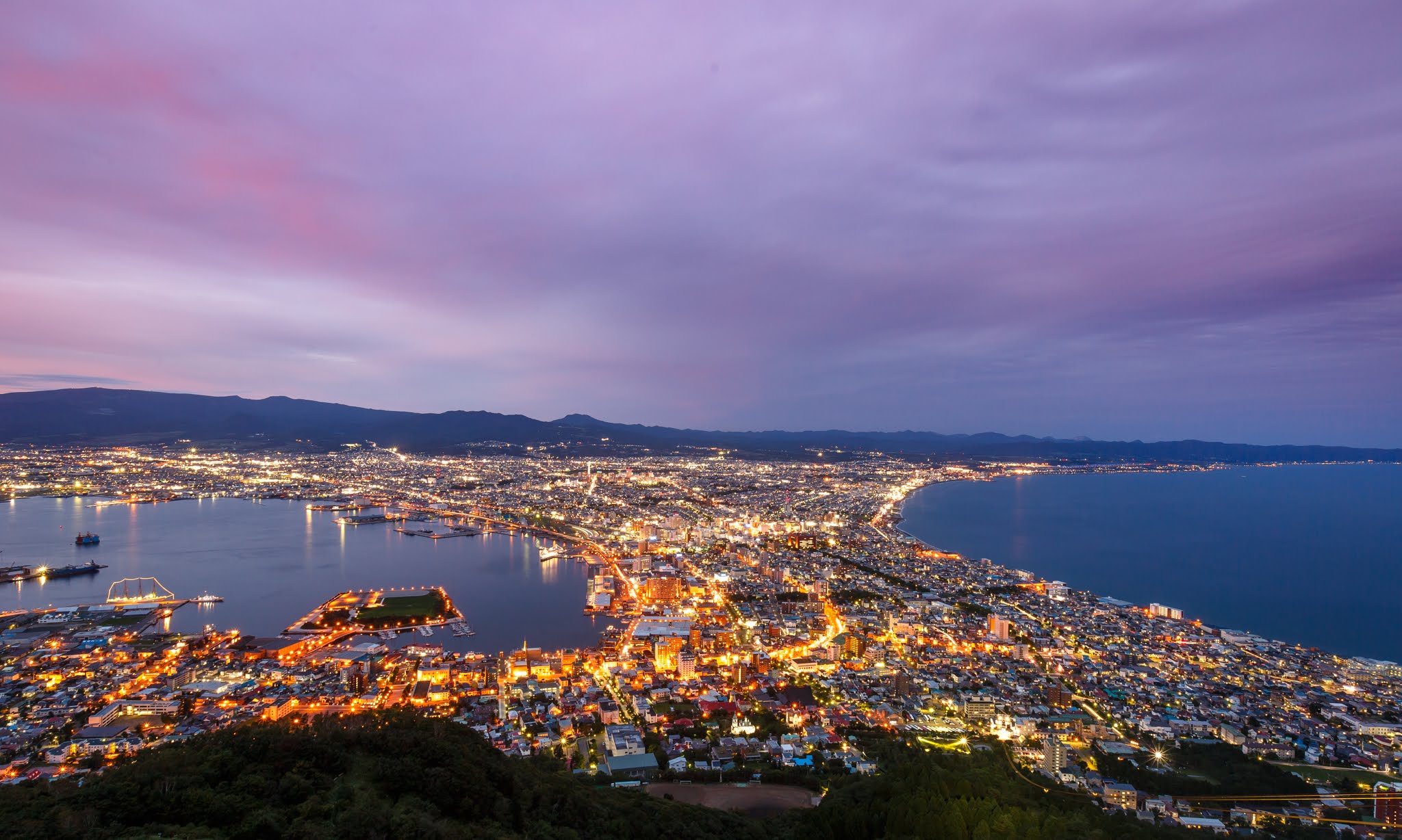 MR環遊世界度蜜年 - 300天20國路線分享 北海道函館夜景
