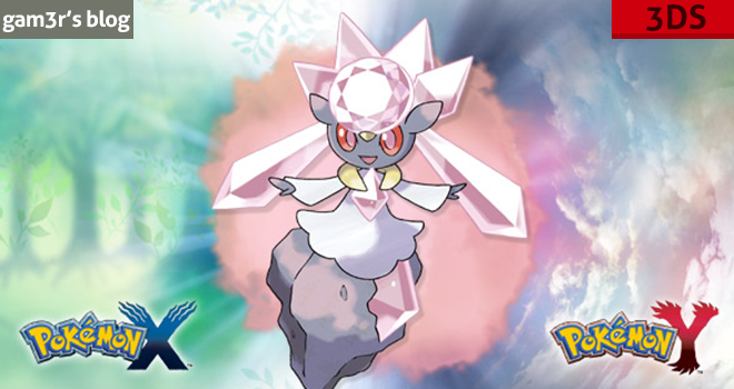 Pokémon X et Y : Diancie officialisée !