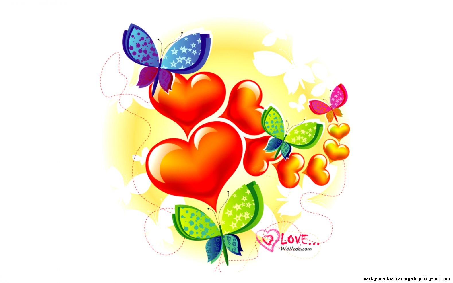 Valentines Heart Vector Wallpaper  Wallpapers Gallery