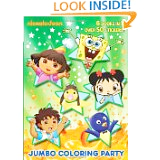 Jumbo Coloring Party (Nick Jr.) (Jumbo Coloring Book) Lowest Price
