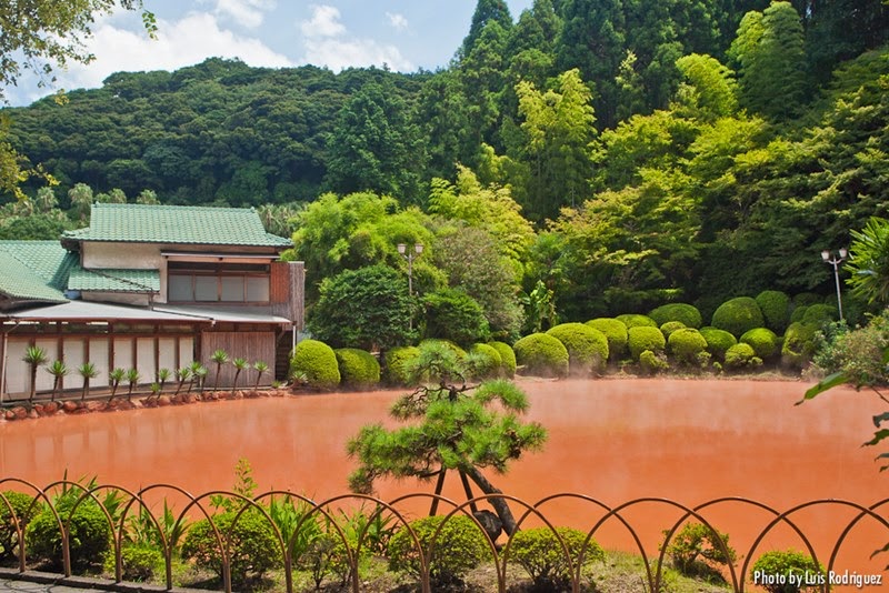 Bloody Hell Pond, Chinoike Jigoku | Beppu City, Japan