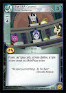 My Little Pony The EEE Council, Strict Guidelines Friends Forever CCG Card