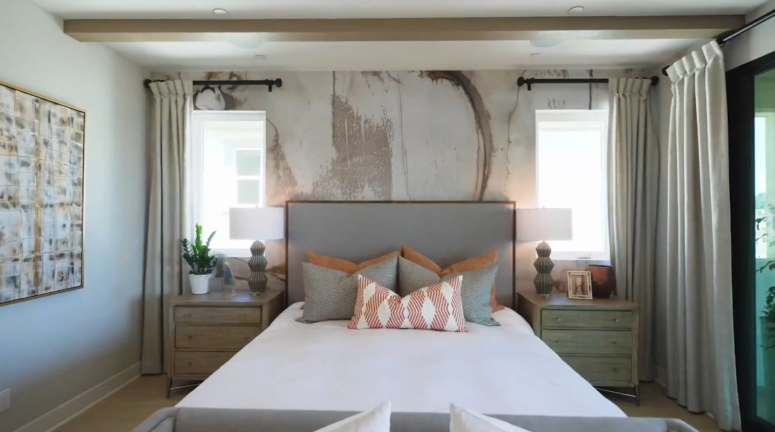 33 Interior Design Photos vs. Toll Brothers Porter Ranch, CA Harwood Model Home Tour