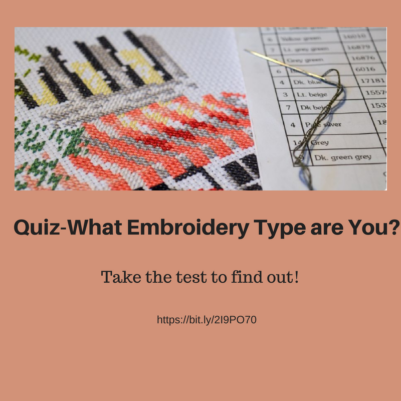 Quiz- What Embroidery Type are You?