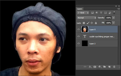 cara membuat tipografi wajah di photoshop CARA MEMBUAT TIPOGRAFI WAJAH DI PHOTOSHOP