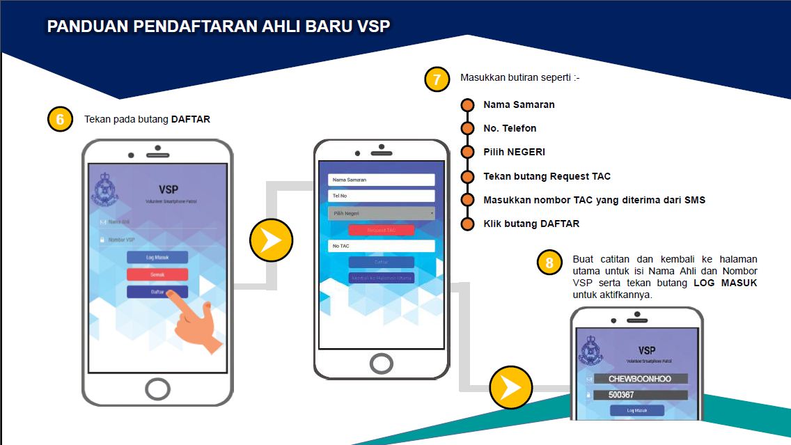 We Protect. We Serve. We Care Volunteer Smartphone Patrol (VSP