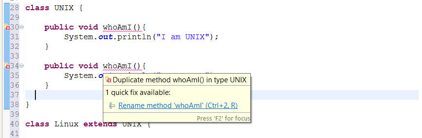 How to write custom exception class java