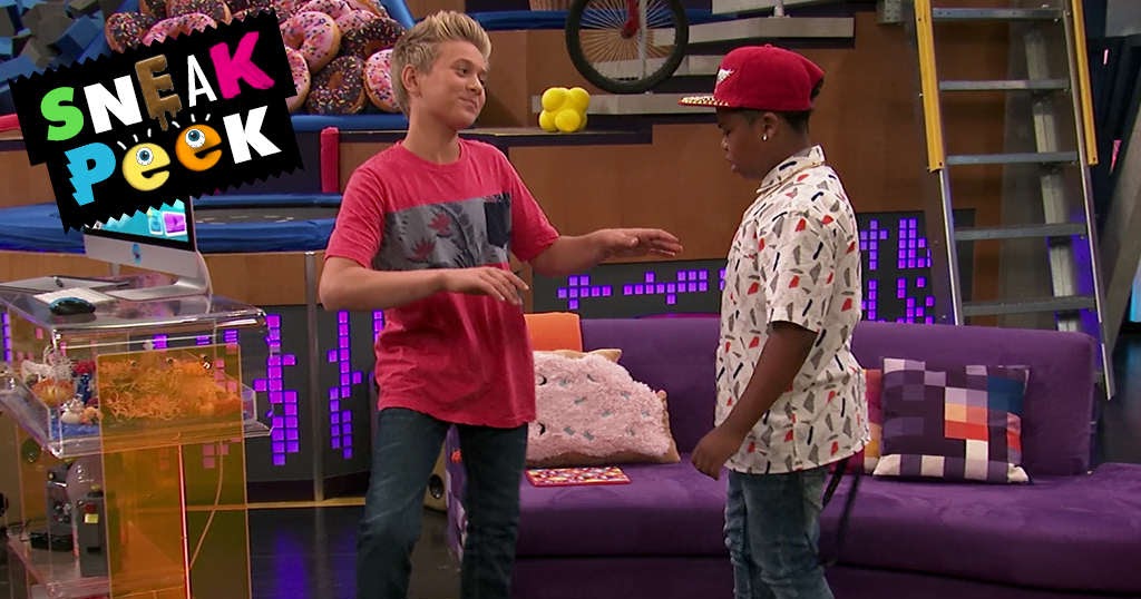 NickALive! Game Shakers "Bunger Games" Sneak Peek Nickelodeon